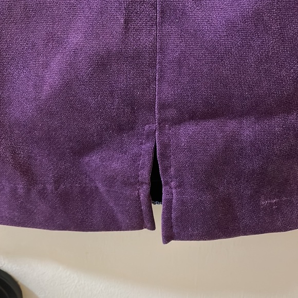 NWOT Mark Zunino sequin and faux suede skirt - Picture 5 of 9